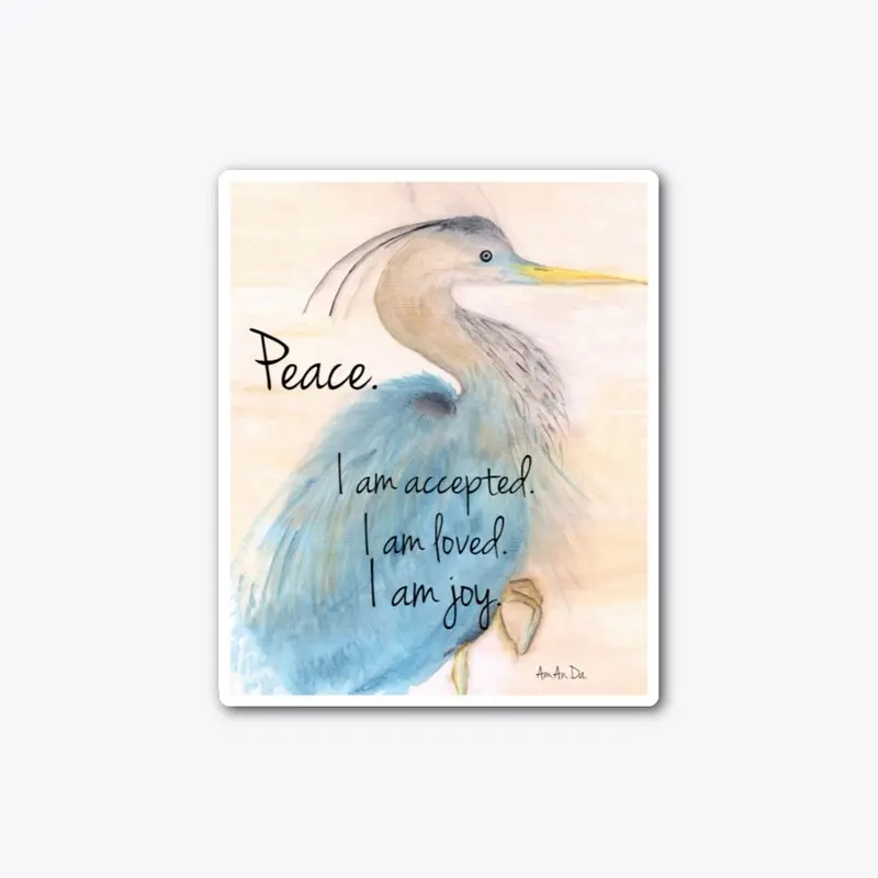 Great Blue Heron - Peace