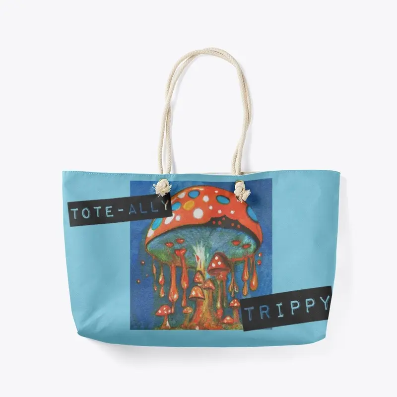 Tote-ally Trippy Mushroom